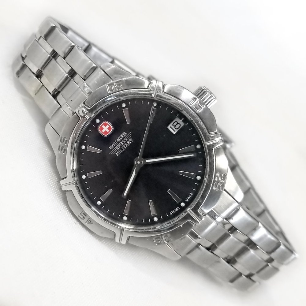 Wenger Swiss Military Watch 79118 All Steel 30mm